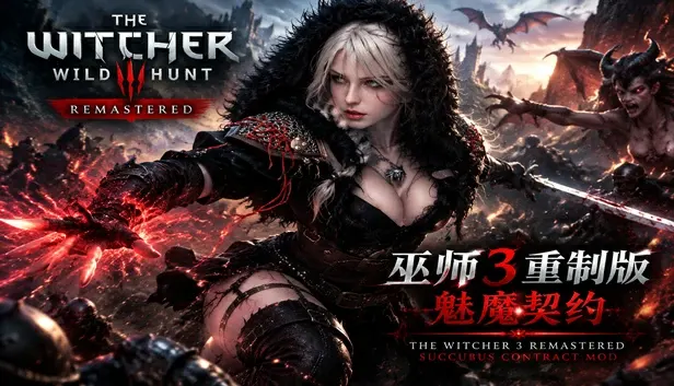 巫师3：狂猎 — 重制版 Build.25773555+师爷超级MOD整合+预购特典+全DLC（The Witcher 3 Wild Hunt — Remastered）免安装中文版